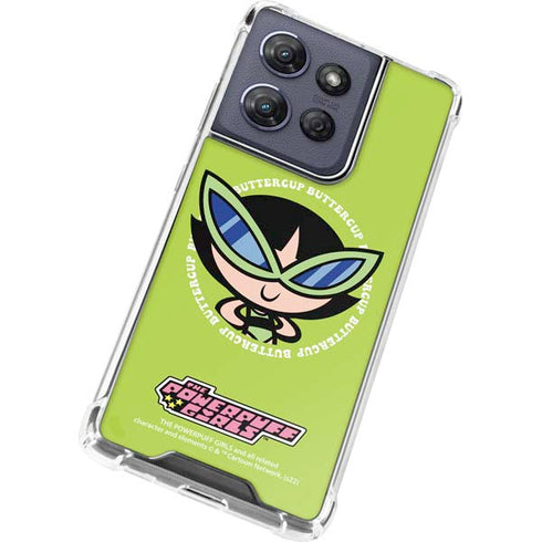 Cartoon Network Powerpuff Girls Buttercup Moto G Play 5G (2025) Clear Case